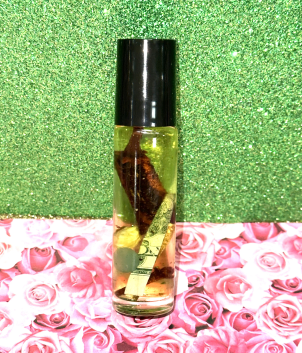Image of prosperity intention oil bottle